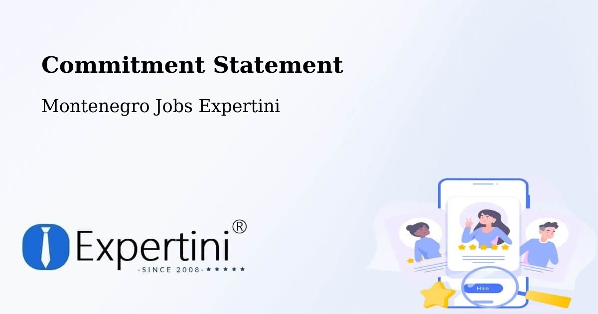 Corporate Commitment – Goričani - Montenegro Jobs Expertini